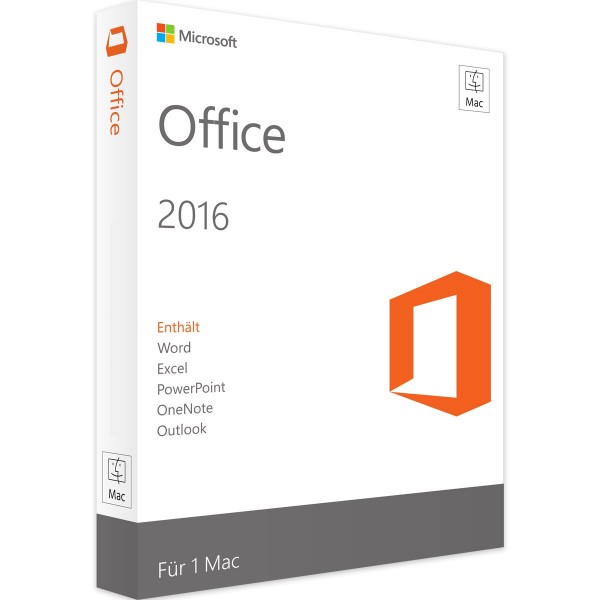Microsoft Office 2016 Standard - MAC