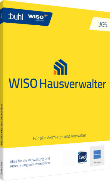WISO Hausverwalter 365 Plus (Version 2026) | Windows