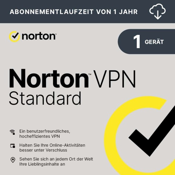 Norton VPN Standard 2025/2026 | Multi Device