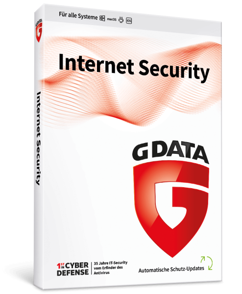 G Data Internet Security 2022 - 3 devices 1 year - Windows
