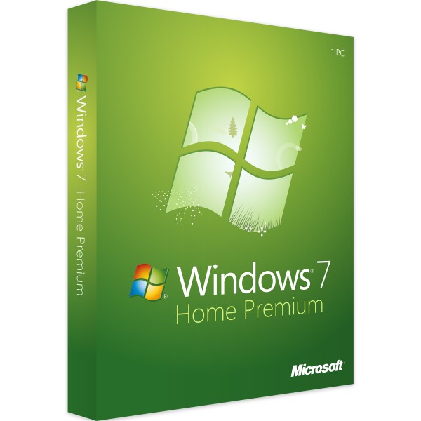 Windows 7 Home Premium - 32/64 Bit - Full Version - Download