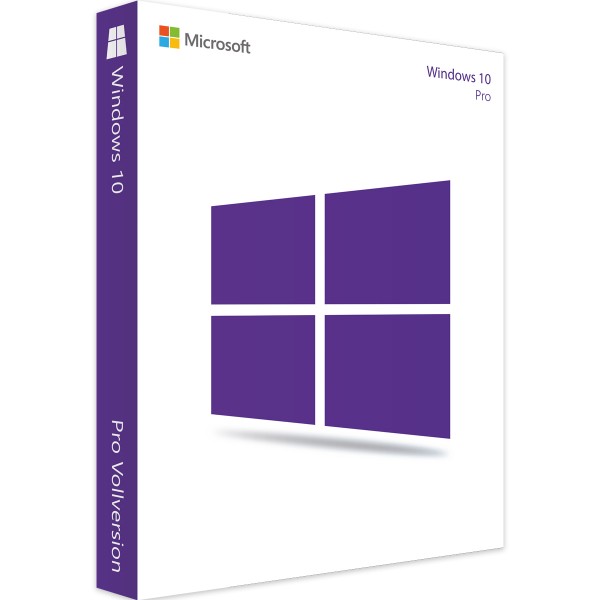 Windows 10 Pro - Full version - 32/64 bit - Multilanguage